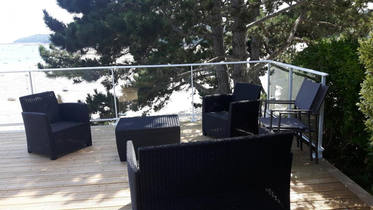 Cancale Port Mer, Les Pieds Dans L'Eau Apartment Екстериор снимка
